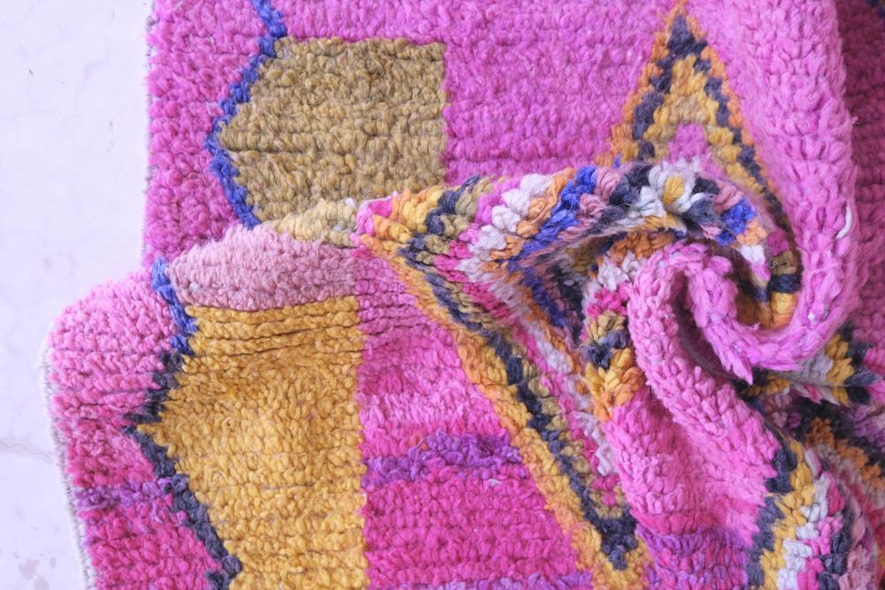 Moroccan Boujad Berber Carpet 9.3 x 6.3 ft / 283 x 193 cm - Surcoma