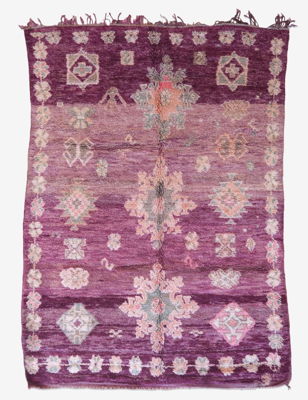 Handwoven Moroccan Boujad Rug 8.9 x 6.1 ft / 271 x 188 cm - Surcoma