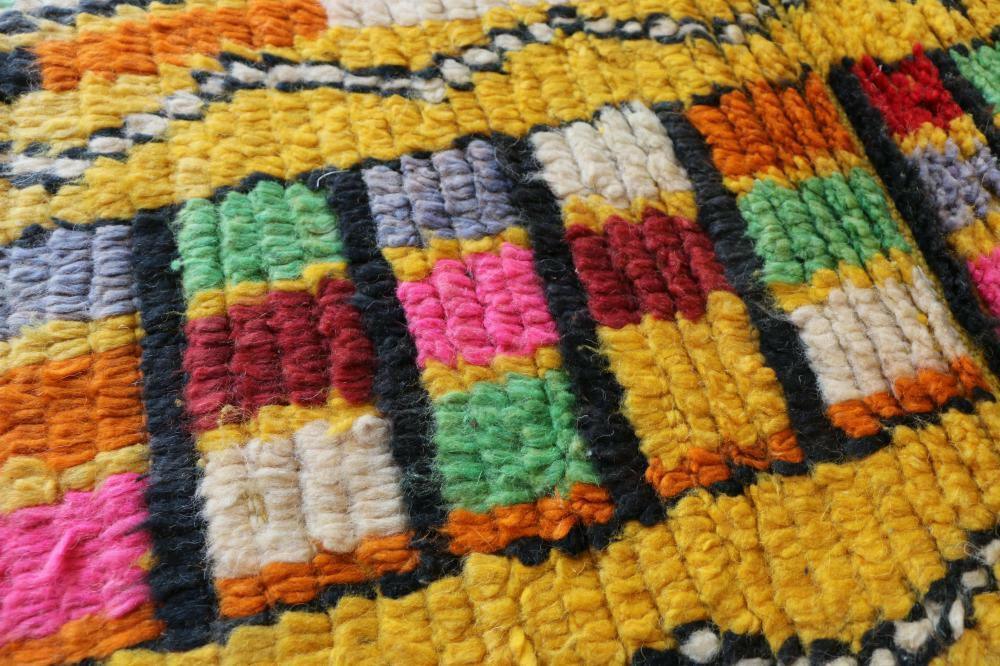 Moroccan Boujad Hallway Rug 11.2 x 2.1 ft / 340 x 66 cm - Surcoma