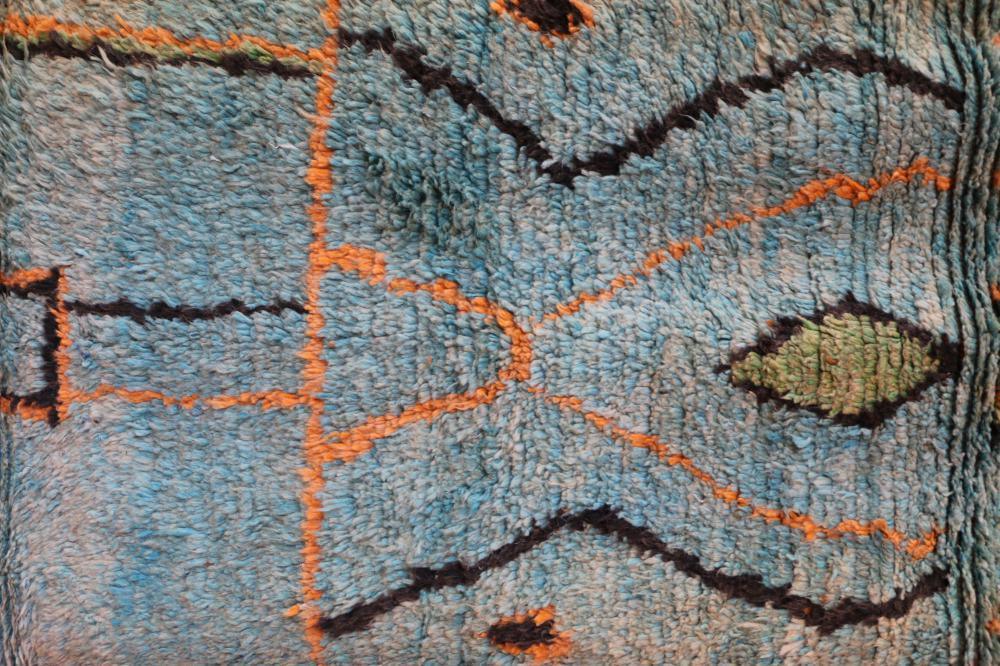 Moroccan Boujad Runner Rug 8.9 x 2.5 ft / 272 x 77 cm - Surcoma