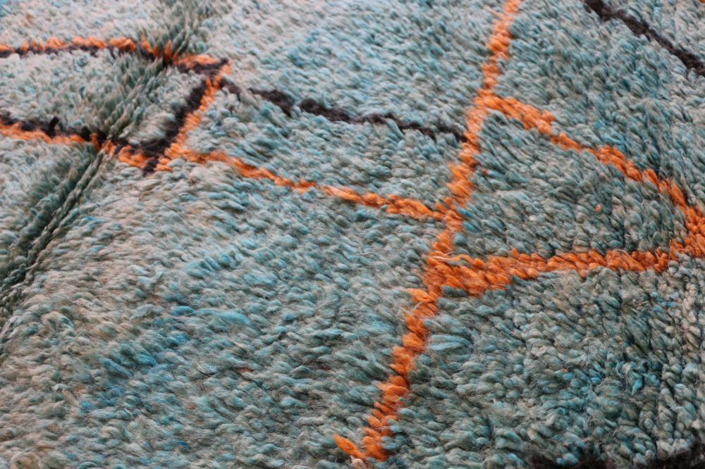 Moroccan Boujad Runner Rug 8.9 x 2.5 ft / 272 x 77 cm - Surcoma