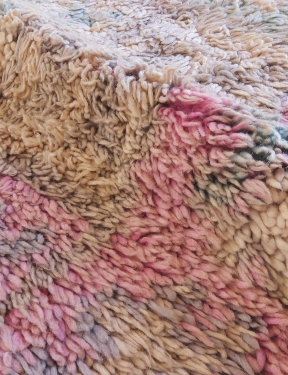 Vintage Boujad Moroccan Rug 8 x 4.4 ft / 243 x 136 cm - Surcoma