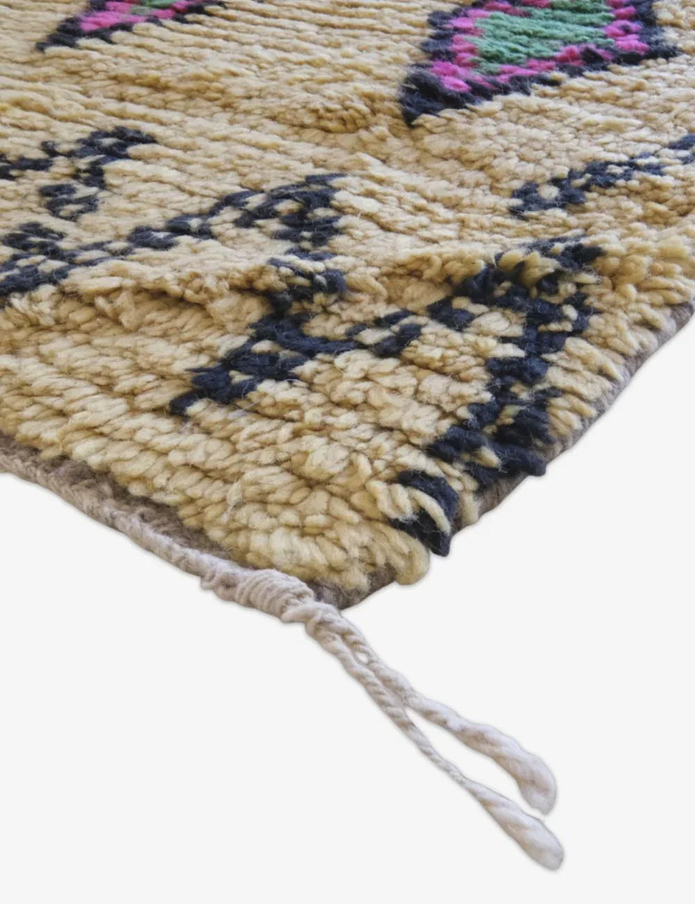Boho Moroccan Runner Rug 11.2 x 2.4 ft / 340 x 76 cm - Surcoma