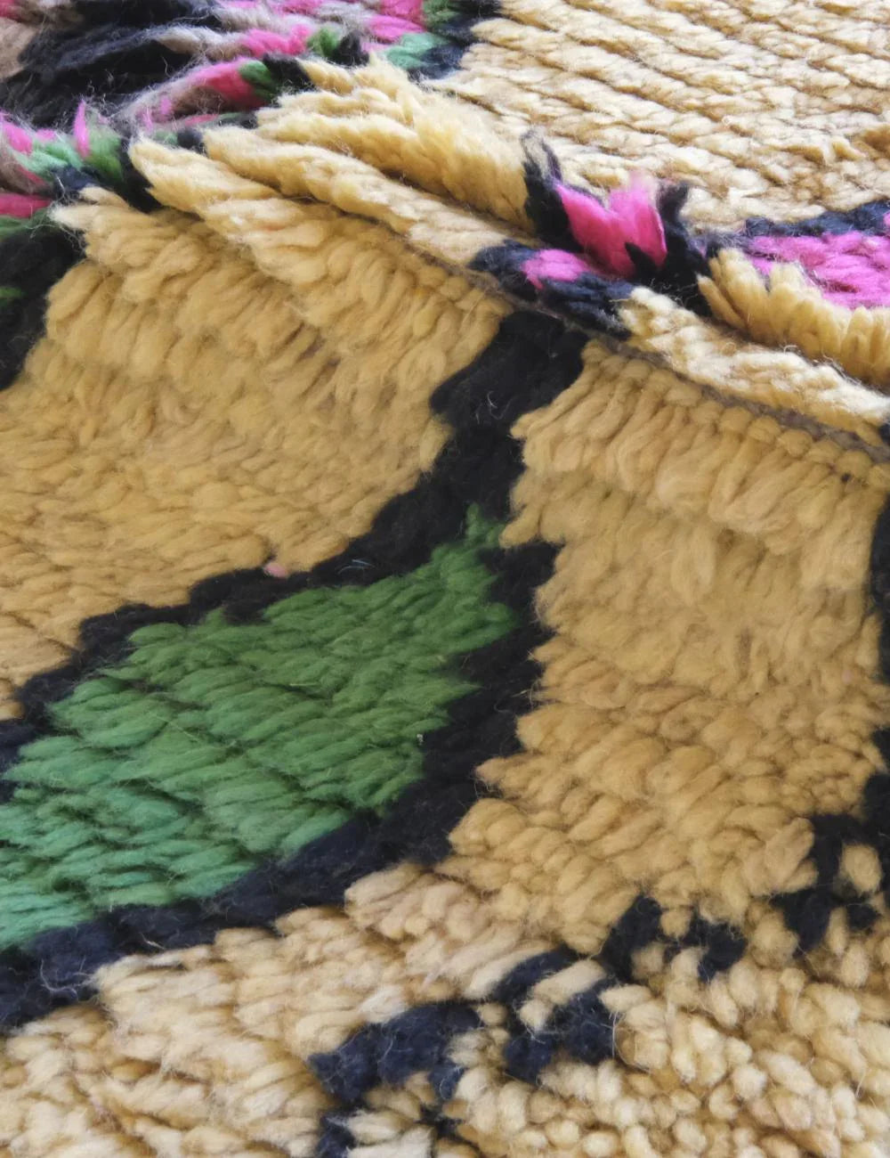 Boho Moroccan Runner Rug 11.2 x 2.4 ft / 340 x 76 cm