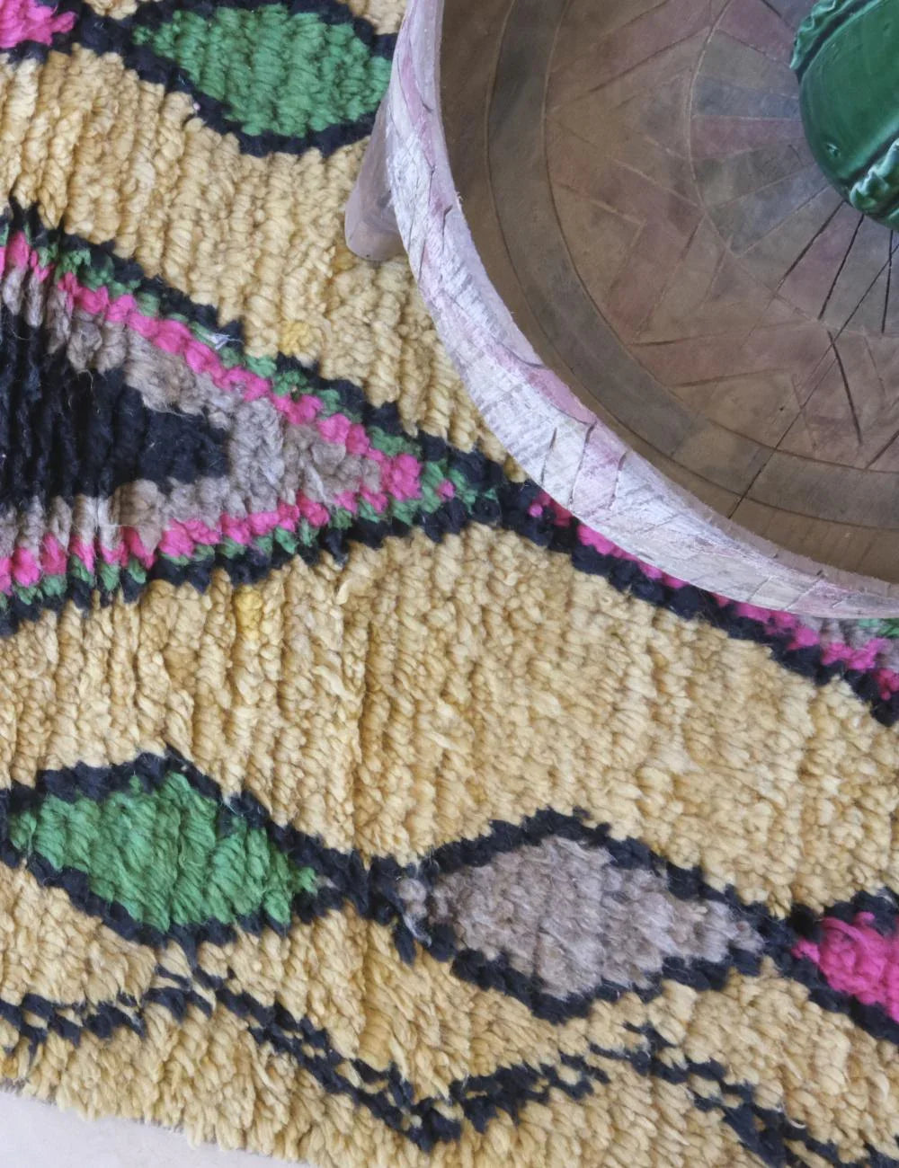 Boho Moroccan Runner Rug 11.2 x 2.4 ft / 340 x 76 cm - Surcoma