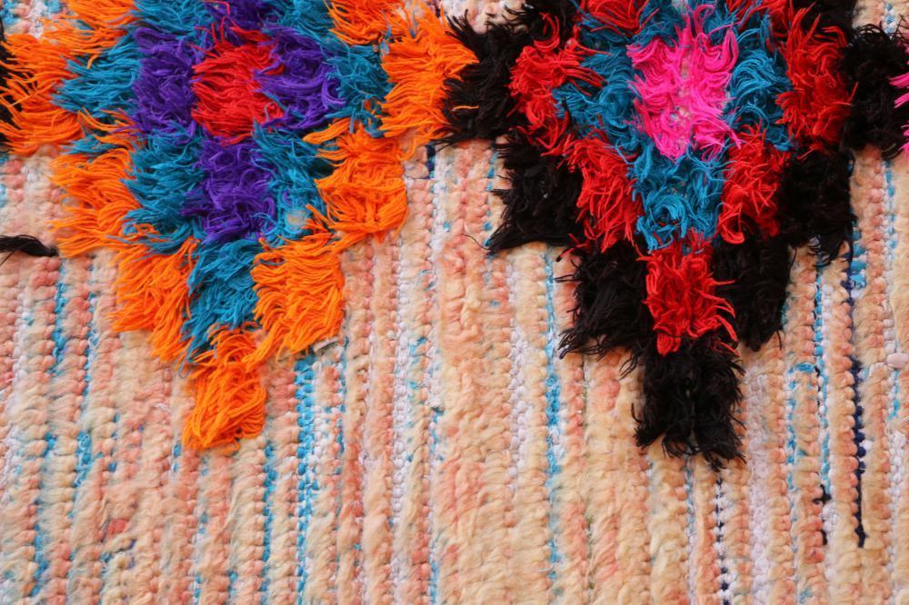 Moroccan Colorful Runner Rug 12 x 3 ft / 367 x 93 cm - Surcoma