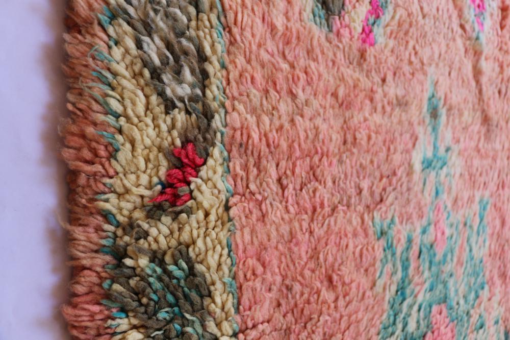 Moroccan Boujad Wool Rug 10.2 x 5.1 ft / 310 x 158 cm - Surcoma