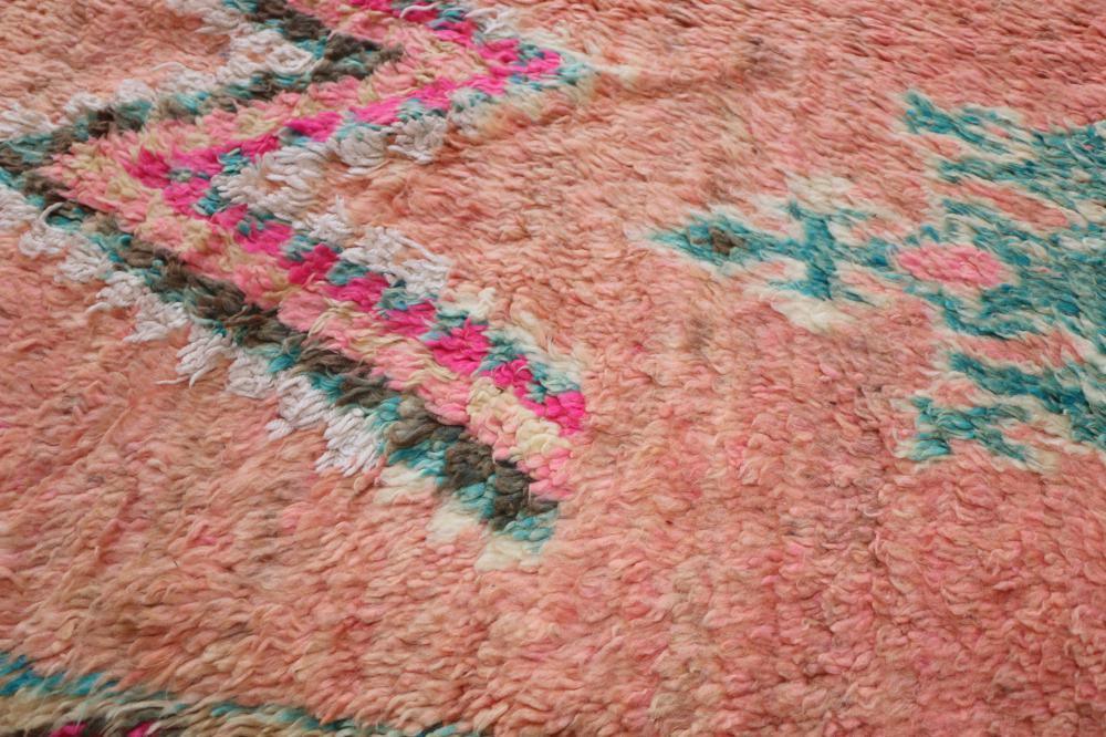 Moroccan Boujad Wool Rug 10.2 x 5.1 ft / 310 x 158 cm - Surcoma