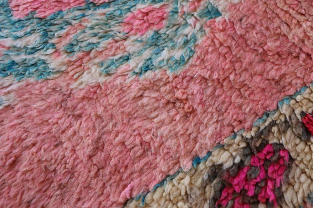 Moroccan Boujad Wool Rug 10.2 x 5.1 ft / 310 x 158 cm - Surcoma