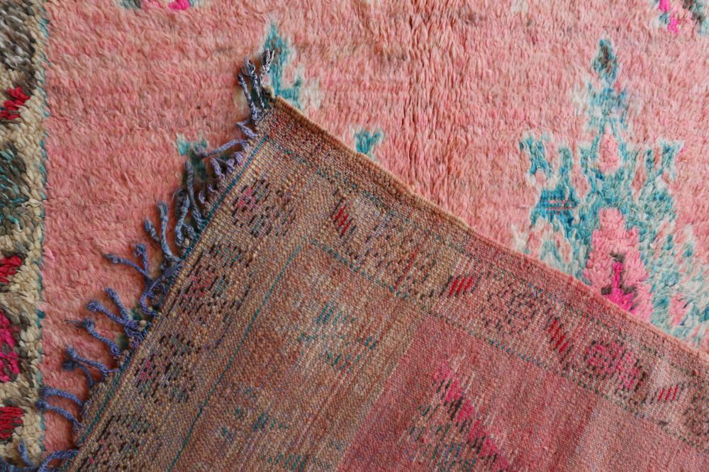 Moroccan Boujad Wool Rug 10.2 x 5.1 ft / 310 x 158 cm - Surcoma