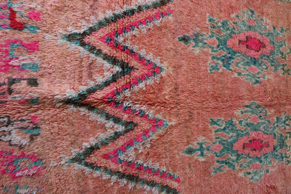 Moroccan Boujad Wool Rug 10.2 x 5.1 ft / 310 x 158 cm - Surcoma