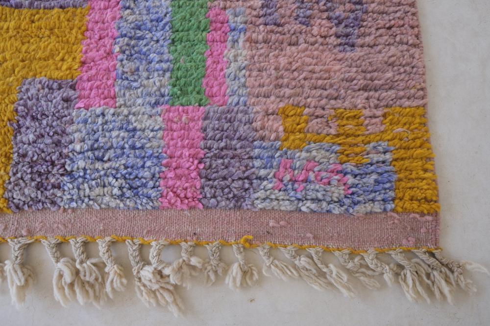 Moroccan Abstract Wool Rug 8.6 x 5.5 ft / 262 x 169 cm - Surcoma
