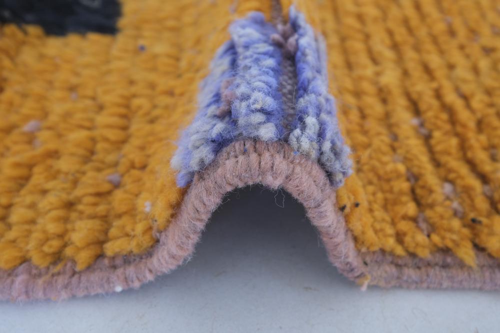 Moroccan Abstract Wool Rug 8.6 x 5.5 ft / 262 x 169 cm - Surcoma