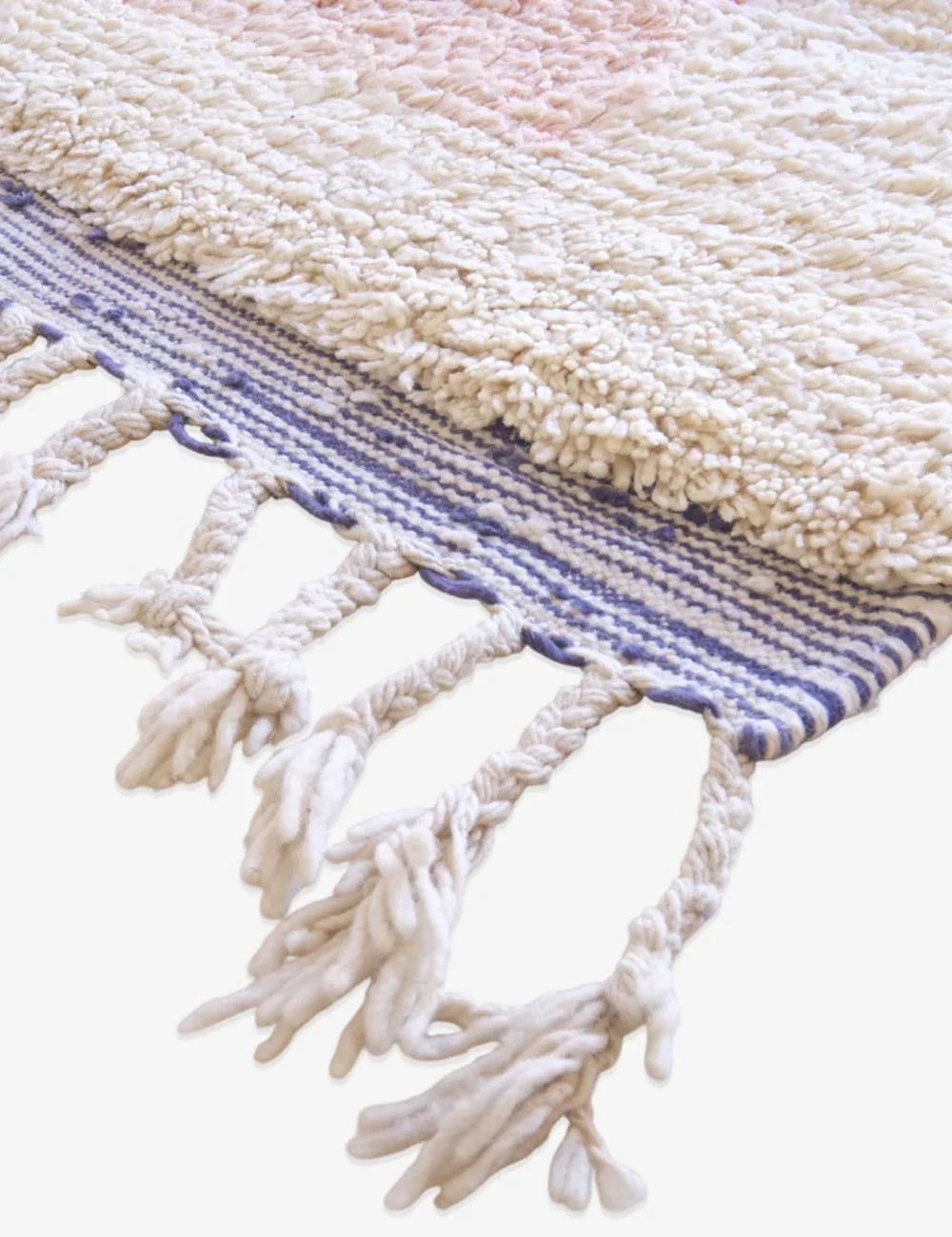 Boujad Moroccan Wool Rug 9.1 x 5.8 ft / 276 x 177 cm - Surcoma