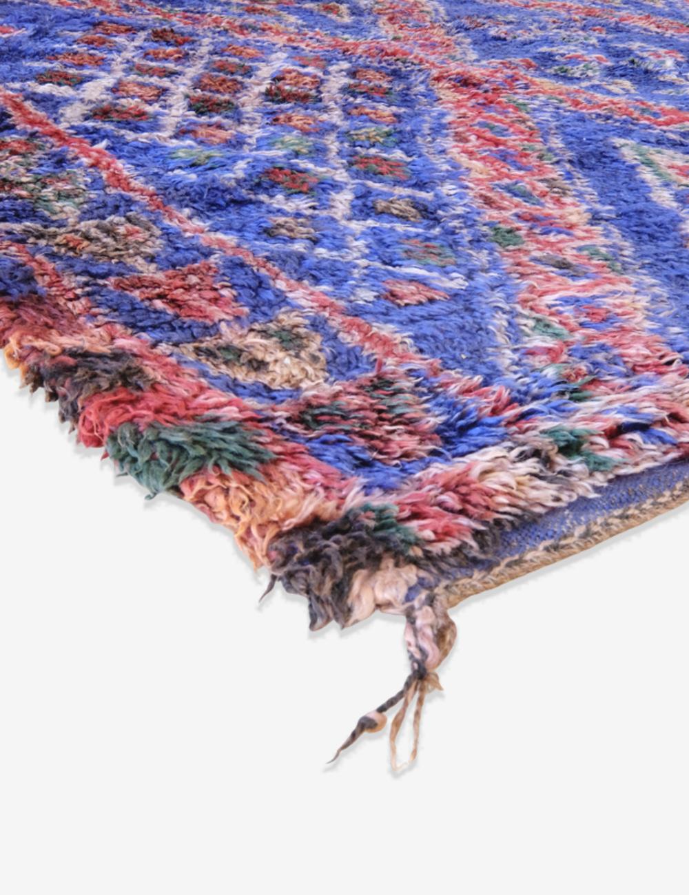 Collector Moroccan Wool Rug 12.7 x 6.4 ft / 387 x 195 cm