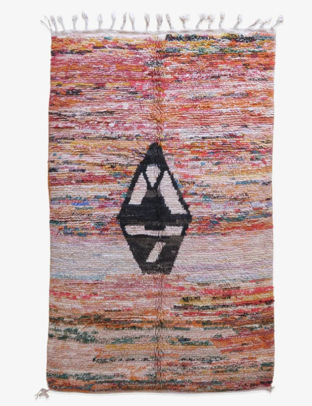 Colorful Boujad Moroccan Rug 9.9 x 6.2 ft / 302 x 190 cm - Surcoma