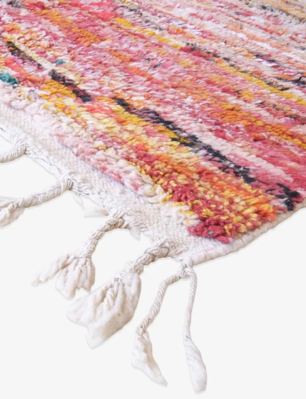 Colorful Boujad Moroccan Rug 9.9 x 6.2 ft / 302 x 190 cm - Surcoma