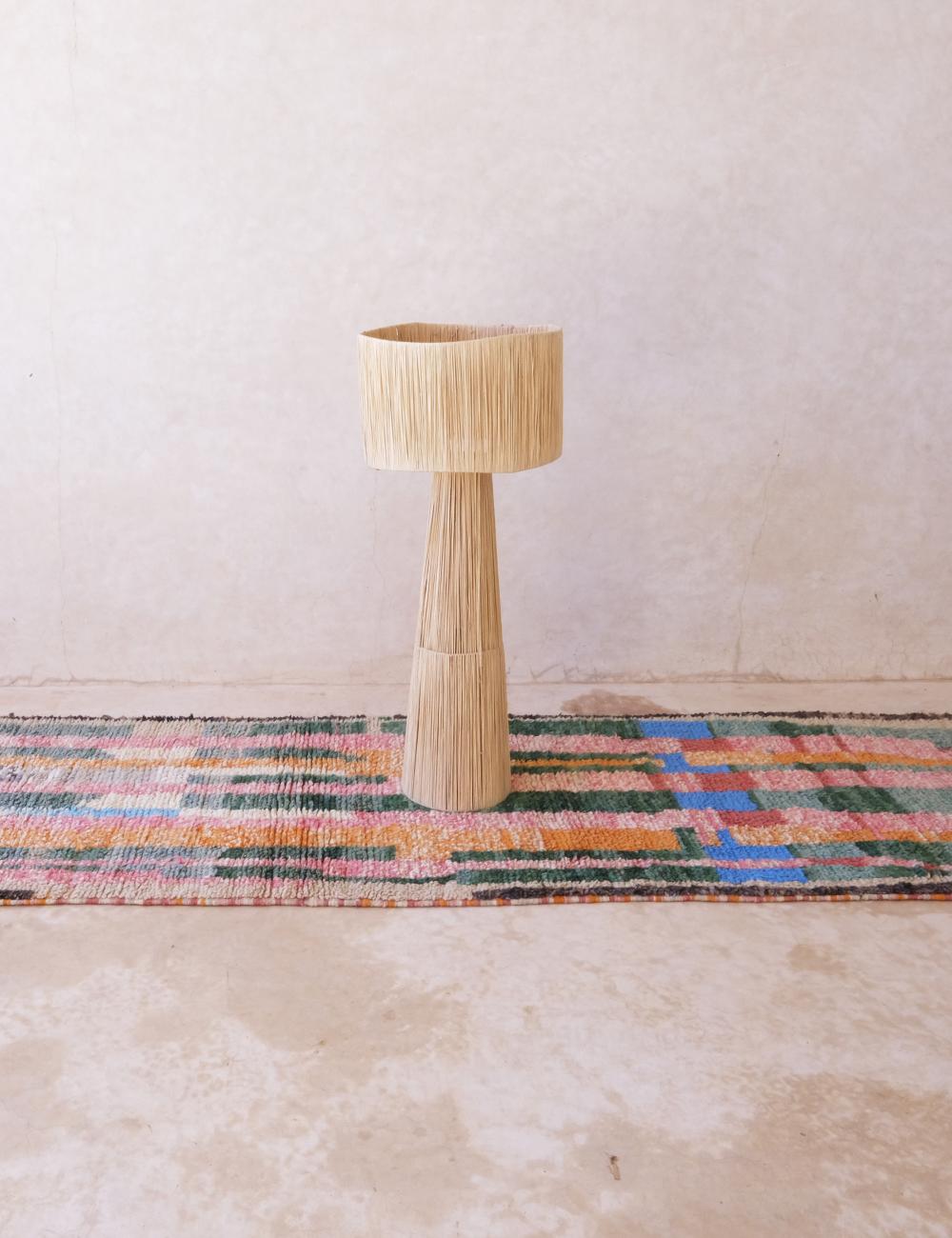 Colorful Runner Moroccan Wool Rug 16 x 2.8 ft / 488 x 86 cm