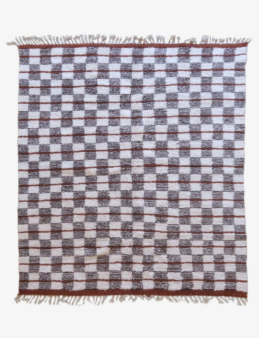 Moroccan Wool Neutral Rug 10.3 x 8.5 ft / 313 x 260 cm - Surcoma
