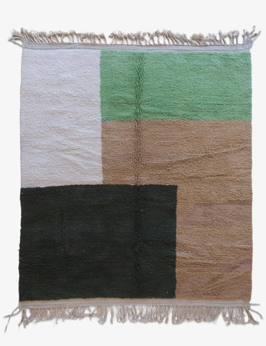 Contemporary Moroccan Neutral Rug 10.2 x 8.6 ft / 311 x 263 cm - Surcoma