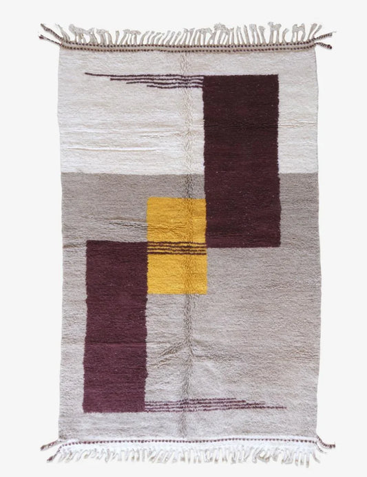Contemporary Moroccan Berber Rug 9.6 x 6.3 ft / 293 x 193 cm - Surcoma