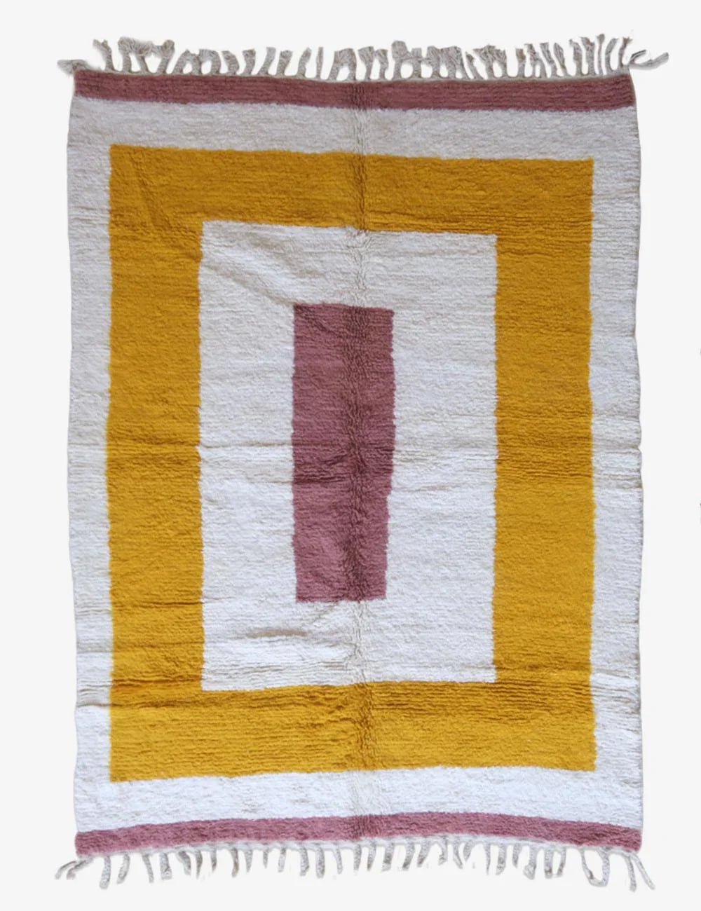 Handmade Moroccan Contemporary Rug 8.5 x 6.3 ft / 260 x 192 cm - Surcoma