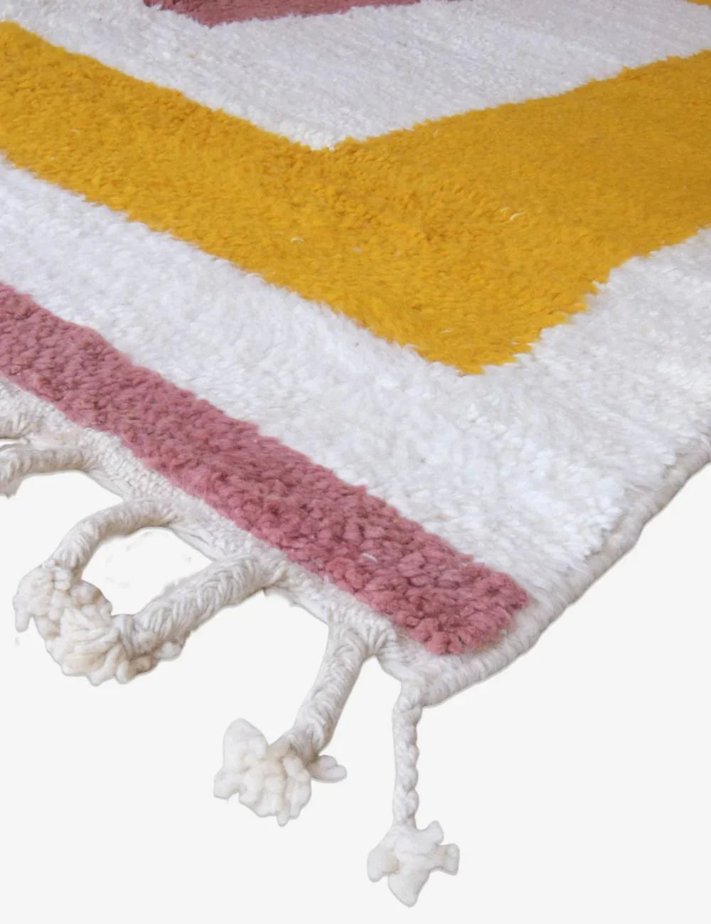 Handmade Moroccan Contemporary Rug 8.5 x 6.3 ft / 260 x 192 cm - Surcoma