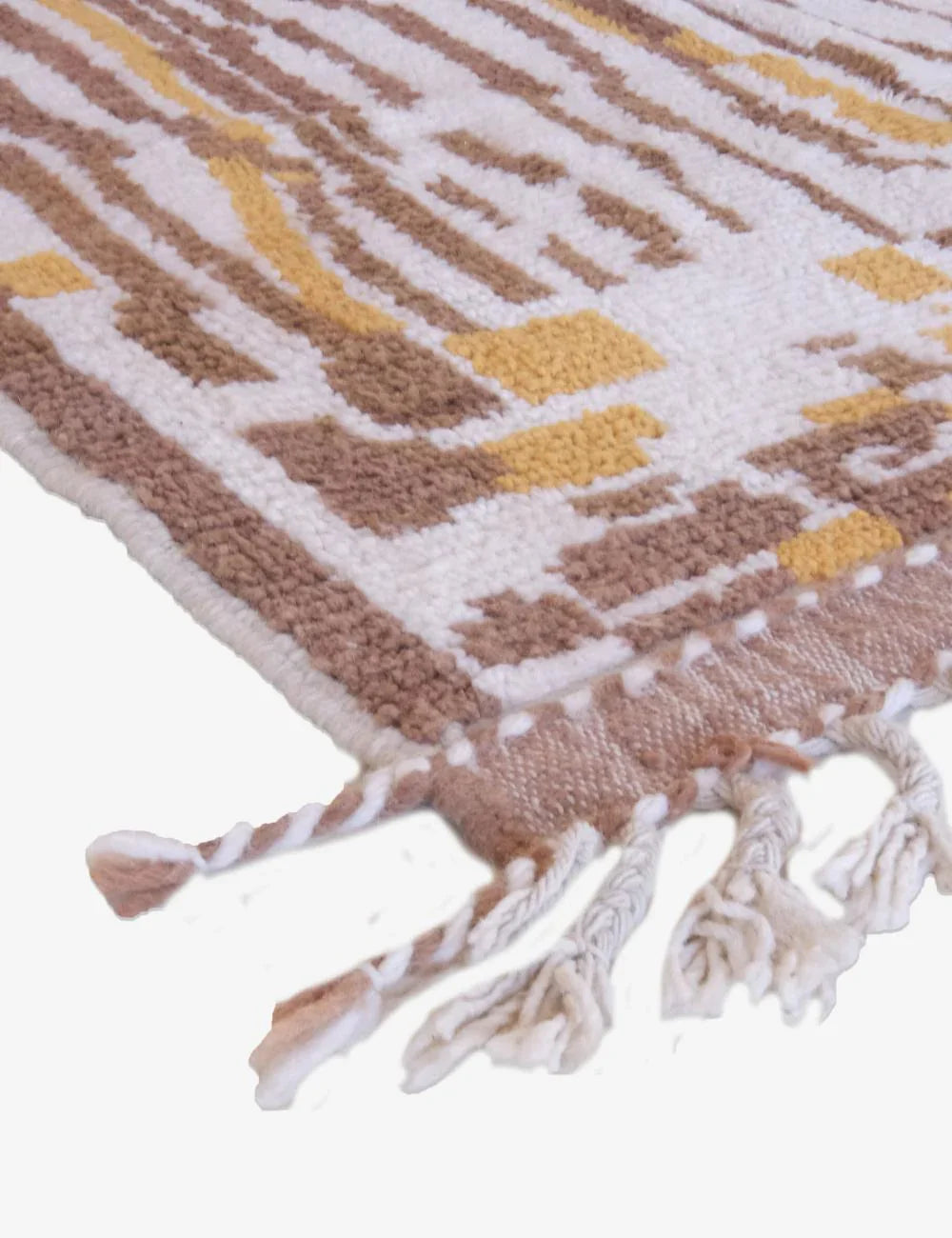 Handmade Moroccan Abstract Rug 8.4 x 6 ft / 256 x 185 cm - Surcoma