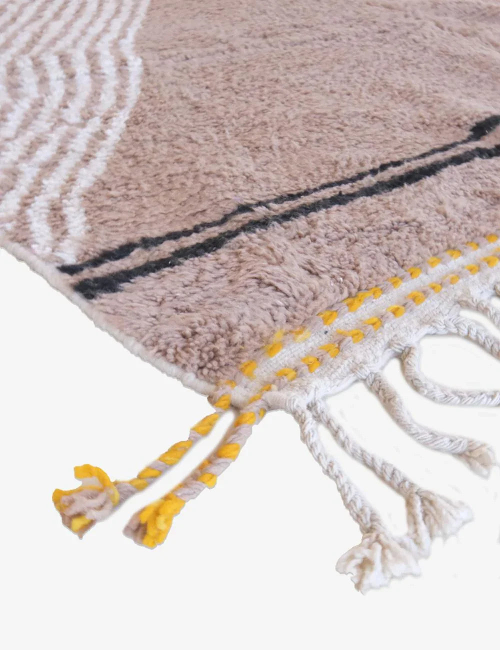 Contemporary Moroccan Wool Rug 9.8 x 7.2 ft / 300 x 222 cm - Surcoma