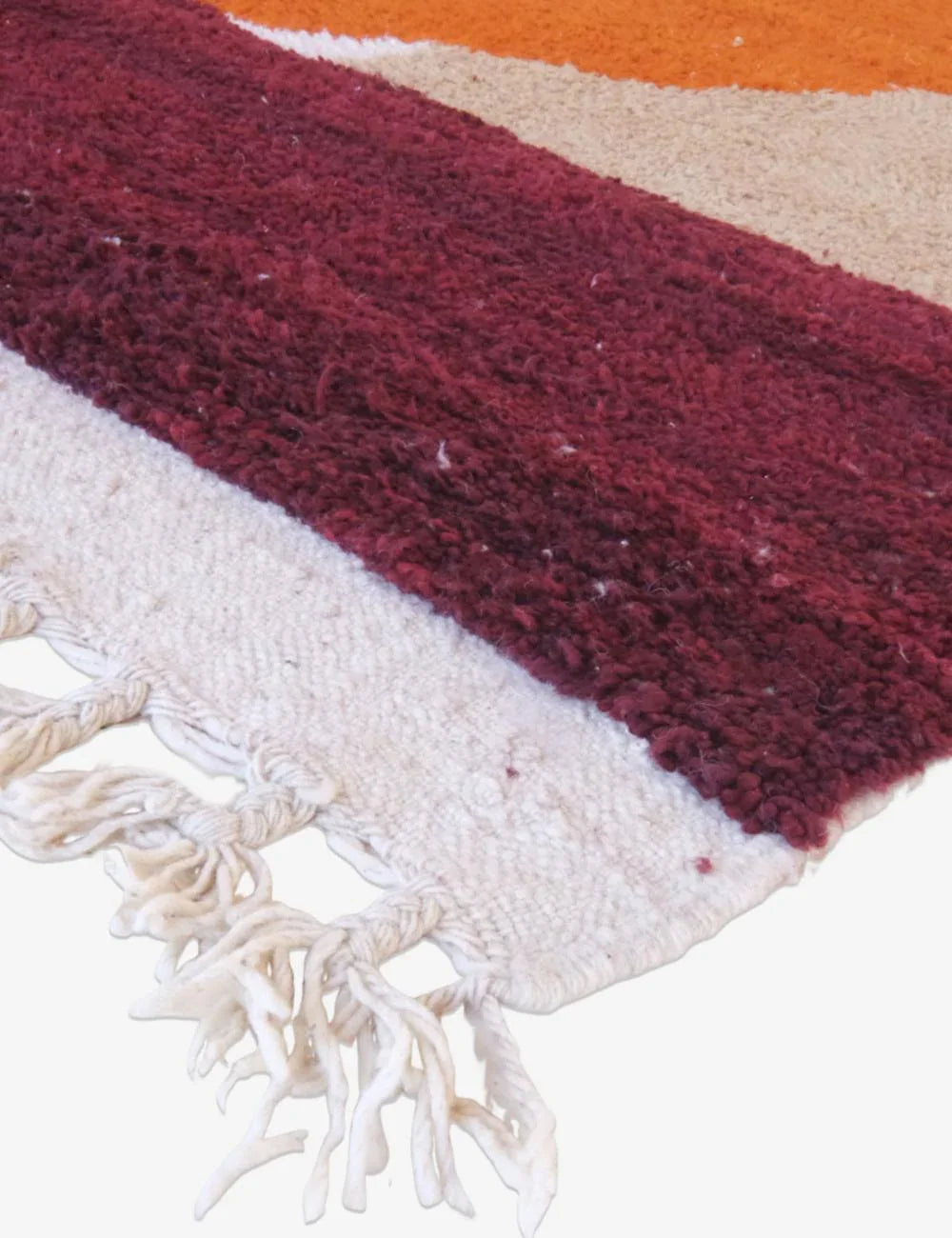 Moroccan Berber Wool Rug 8.8 x 7.1 ft / 269 x 217 cm - Surcoma