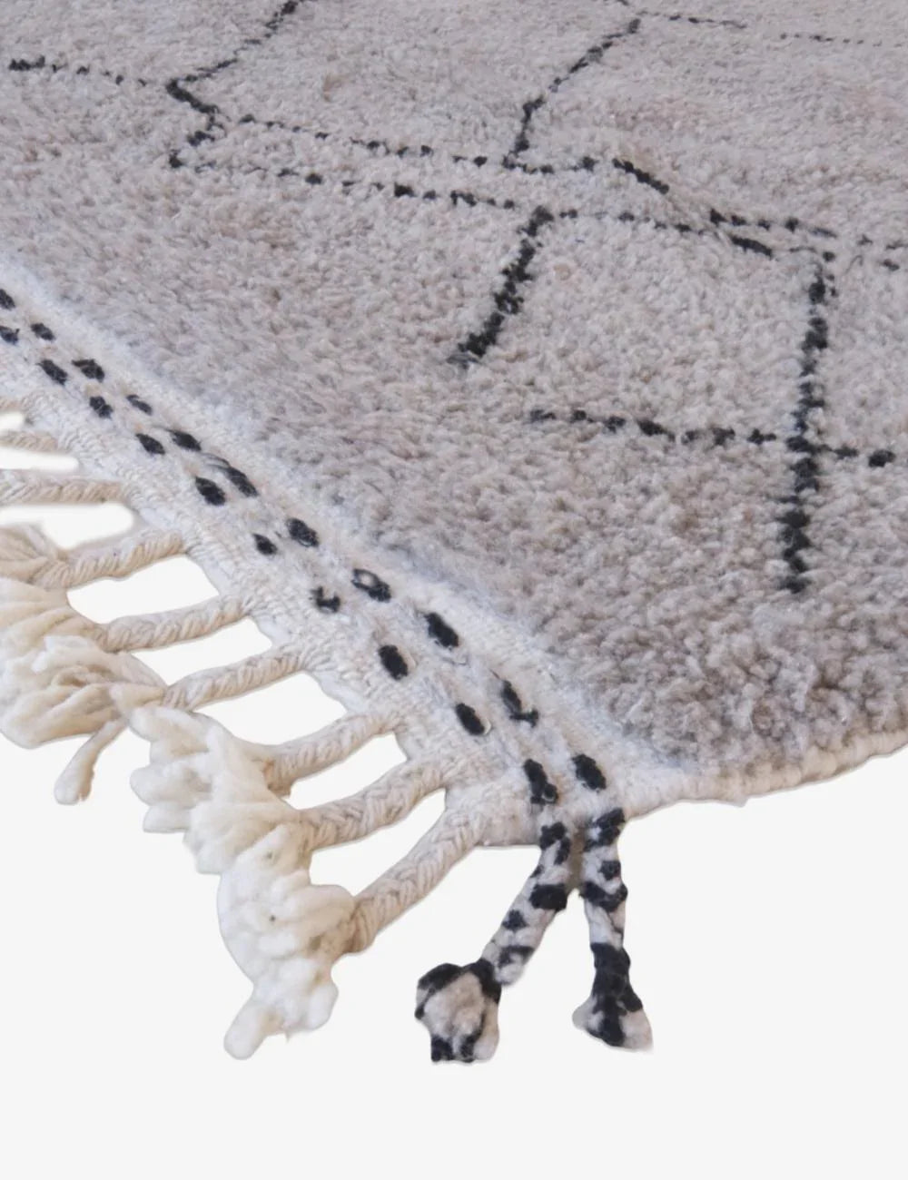Gray Moroccan Rug 9.2 x 8.9 ft / 281 x 274 cm - Surcoma