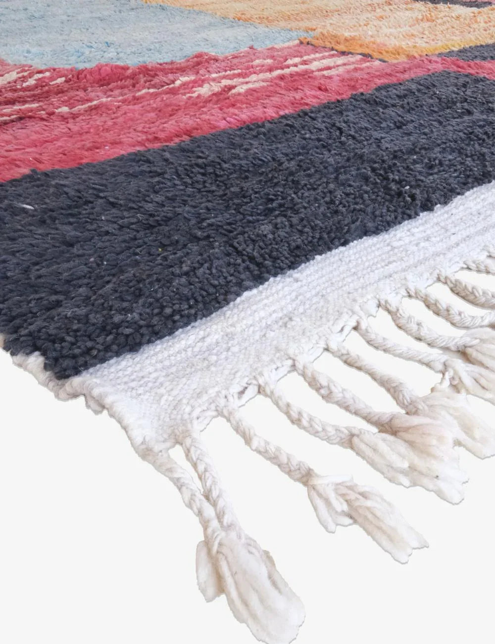 Contemporary Moroccan Colorful Rug 11.7 x 7.9 ft / 358 x 242 cm - Surcoma