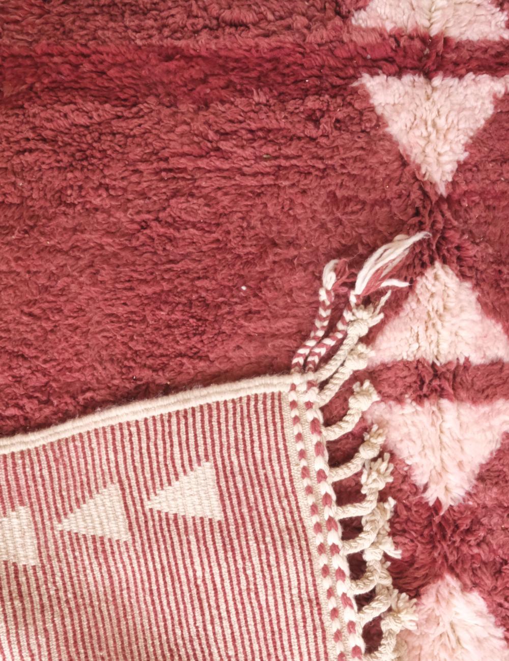 Moroccan Berry Rug 9.1 x 6.4 ft / 278 x 196 cm - Surcoma