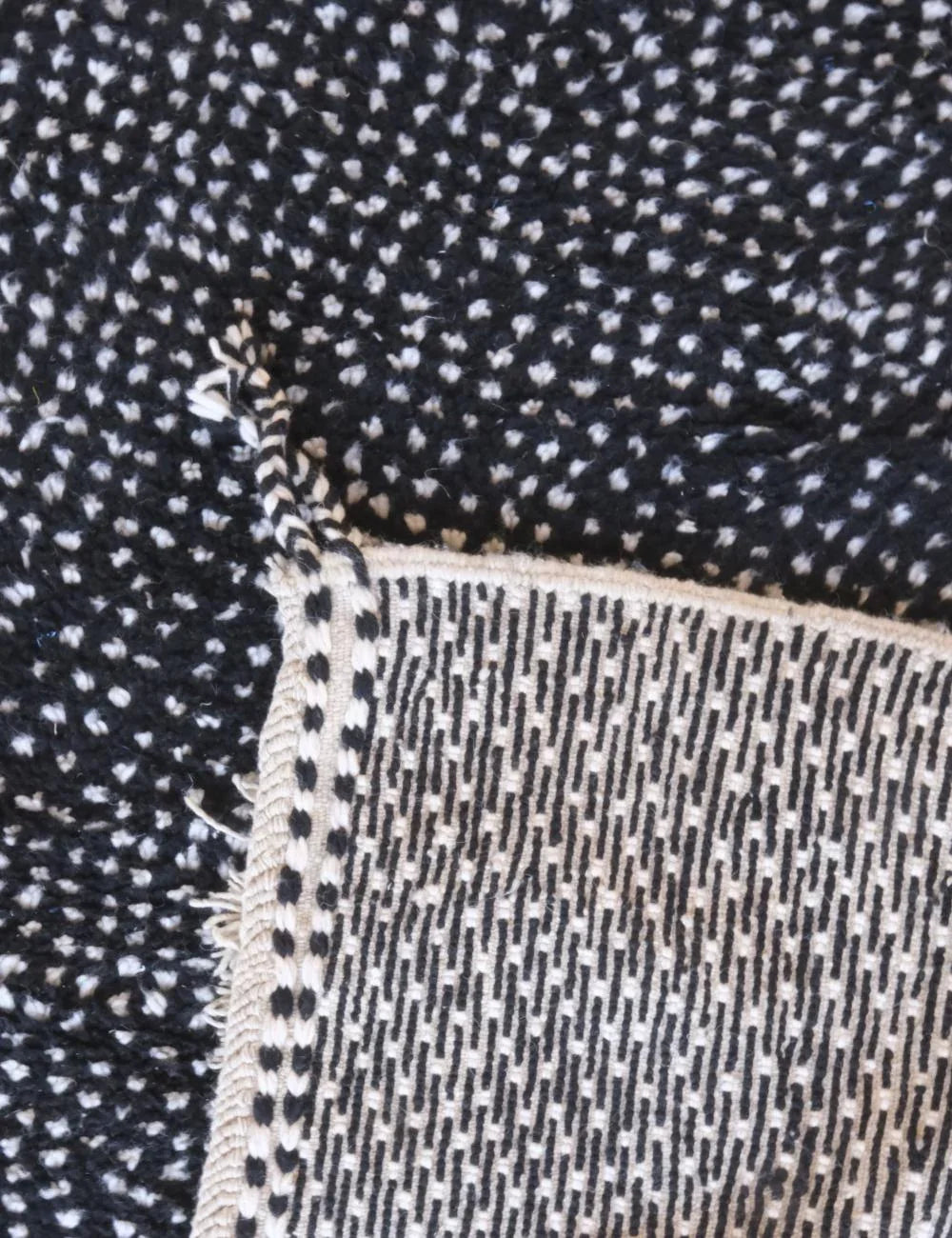Polka Dot Moroccan Rug 10 x 7.3 ft / 304 x 225 cm - Surcoma