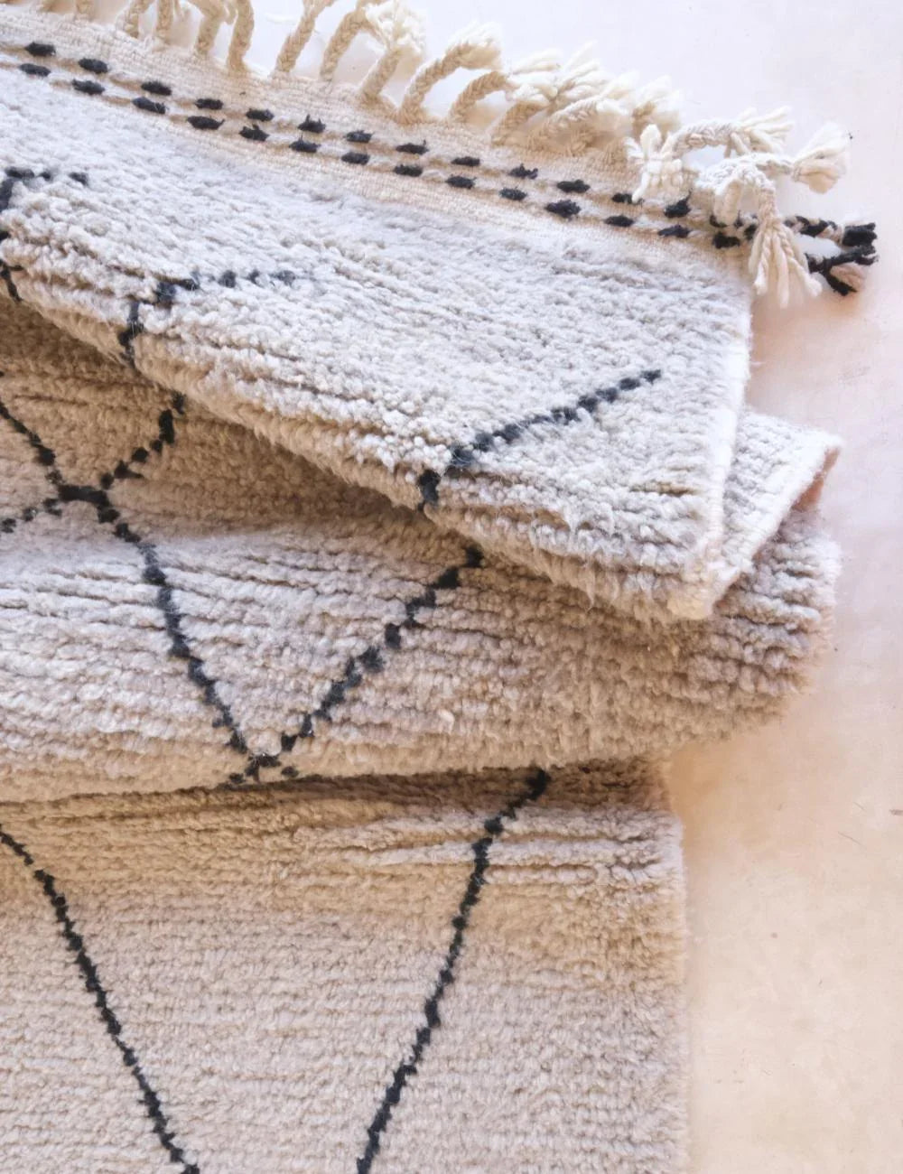 Gray Moroccan Rug 9.2 x 8.9 ft / 281 x 274 cm - Surcoma