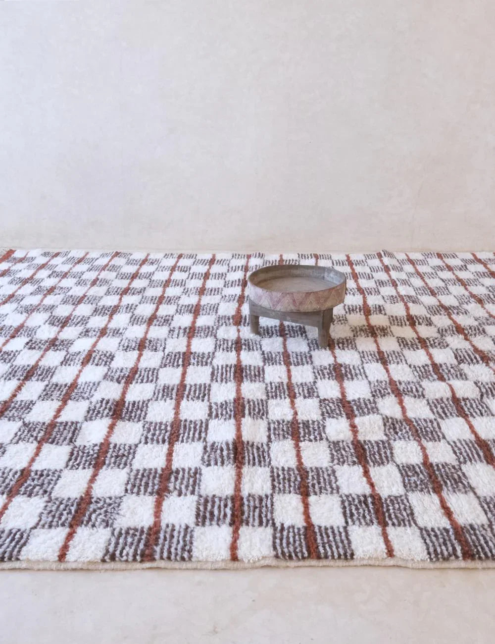 Moroccan Wool Neutral Rug 10.3 x 8.5 ft / 313 x 260 cm - Surcoma