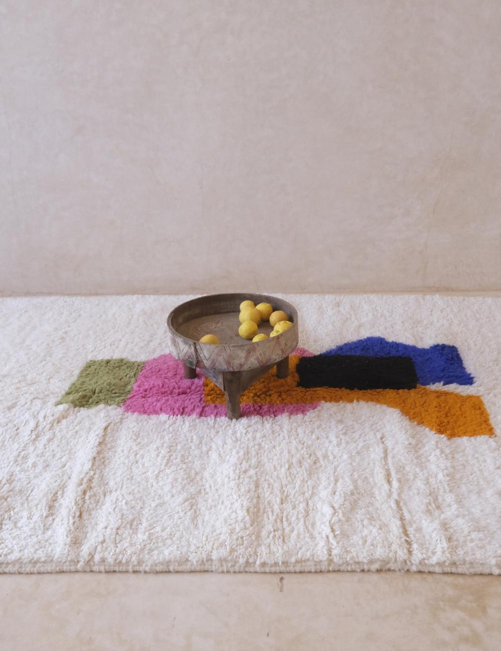 Modern Moroccan Wool Rug 8.5 x 5.4 ft / 260 x 167 cm