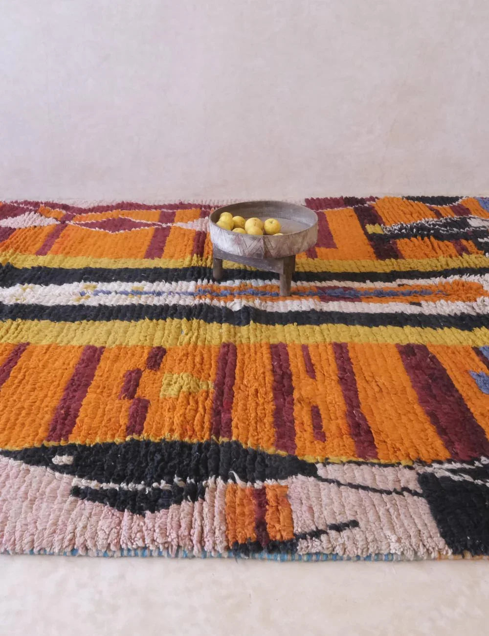 Colorful Moroccan Wool Rug 11.5 x 8.1 ft / 349 x 248 cm - Surcoma