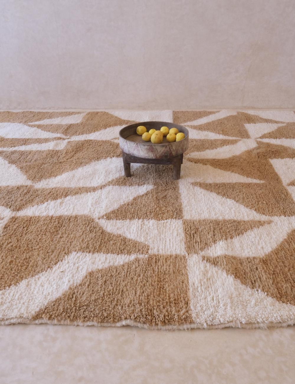 Terracotta Moroccan Wool Rug 11.4 x 8 ft / 346 x 245 cm
