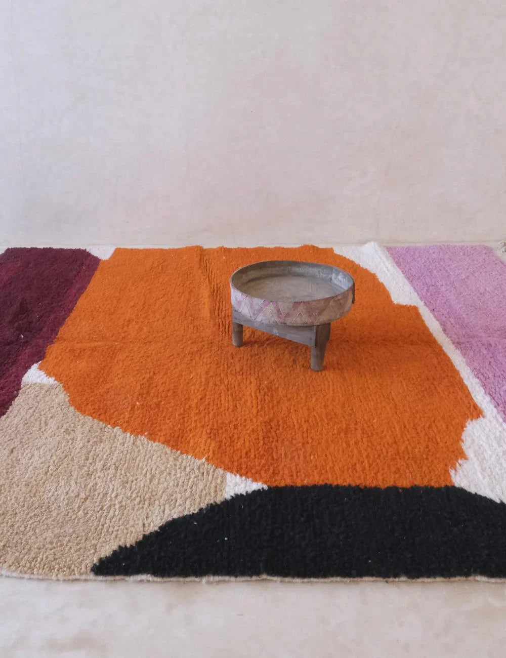Moroccan Berber Wool Rug 8.8 x 7.1 ft / 269 x 217 cm - Surcoma