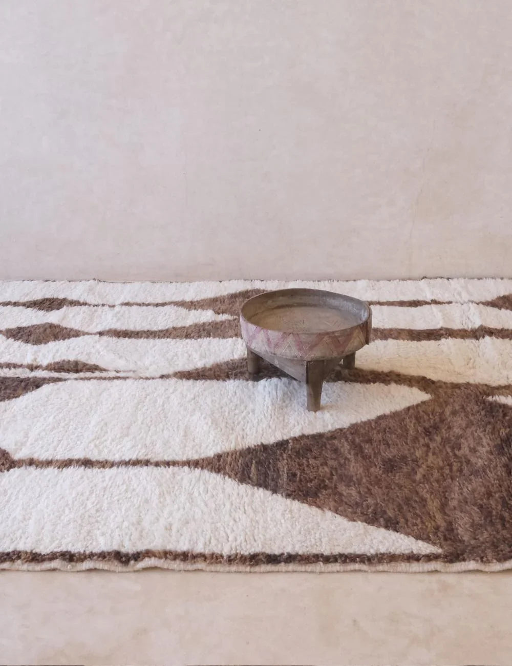 Custom Contemporary Handknotted Moroccan Rug - Surcoma