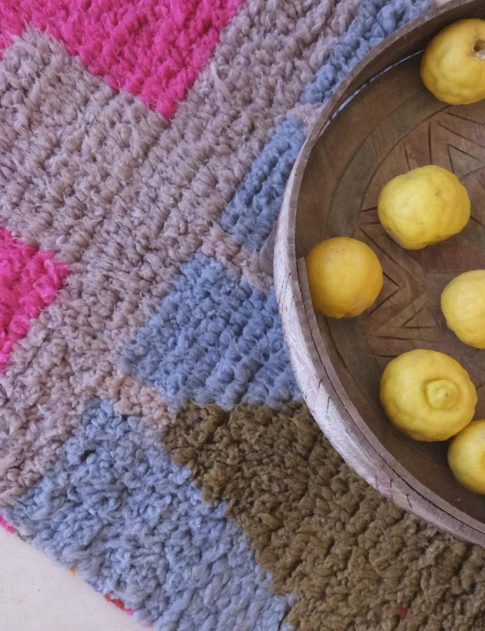 Moroccan Colorful Runner Rug 9.3 x 2.3 ft / 282 x 71 cm - Surcoma