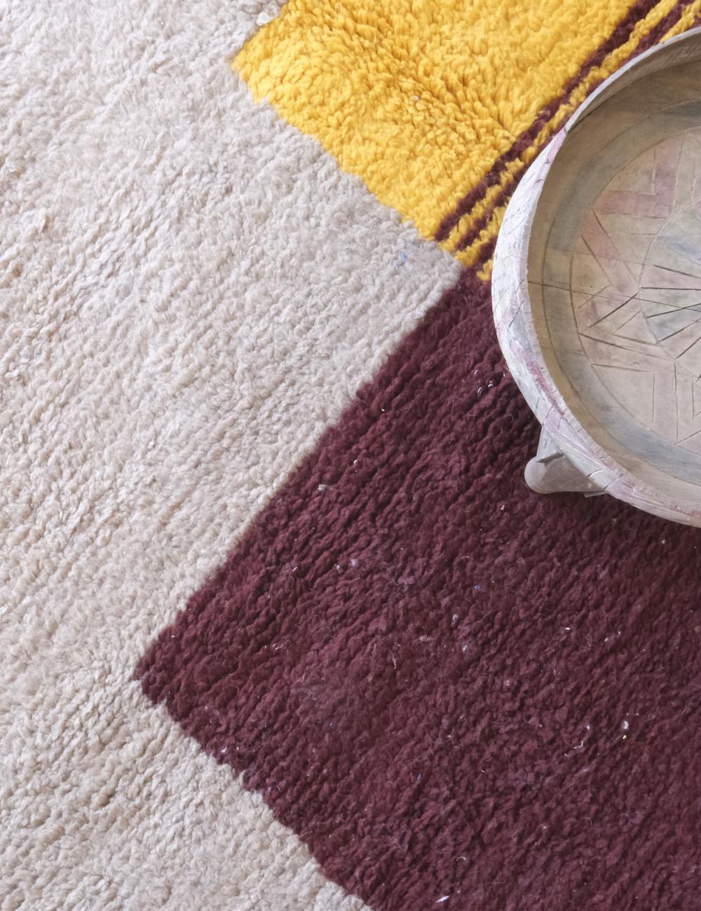 Contemporary Moroccan Berber Rug 9.6 x 6.3 ft / 293 x 193 cm - Surcoma