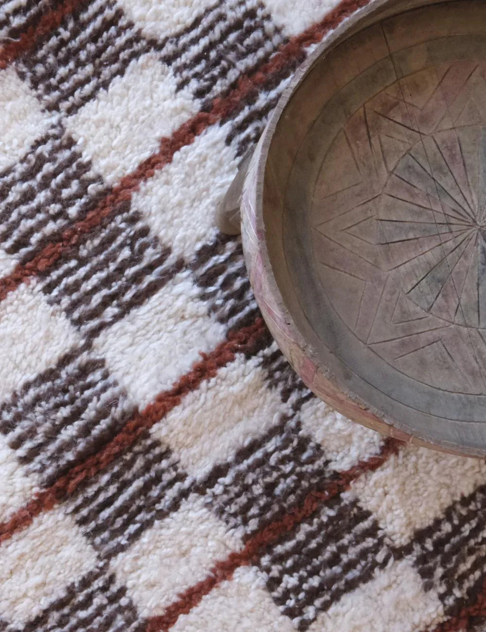 Moroccan Wool Neutral Rug 10.3 x 8.5 ft / 313 x 260 cm - Surcoma