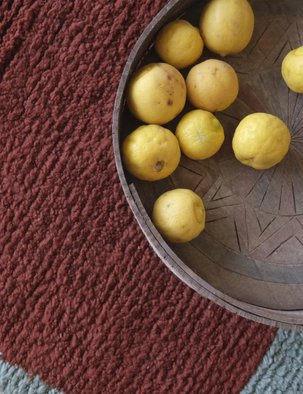 Brick Red Moroccan Rug 9.7 x 6.9 ft / 296 x 212 cm - Surcoma