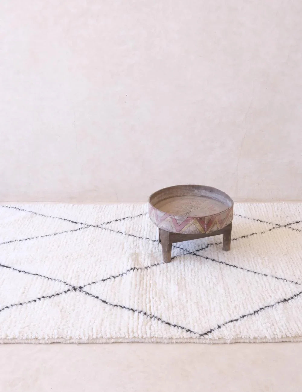 Diamond Berber Carpet 6.6 x 4.1 ft / 200 x 126 cm - Surcoma