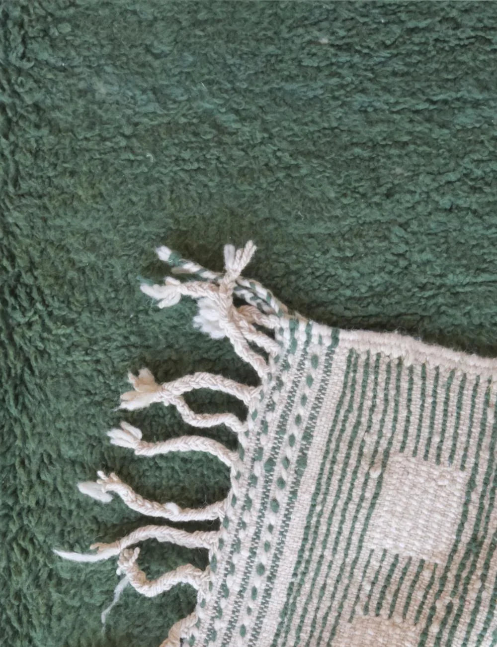 Emerald Green Rug 7.9 x 5 ft / 240 x 154 cm - Surcoma