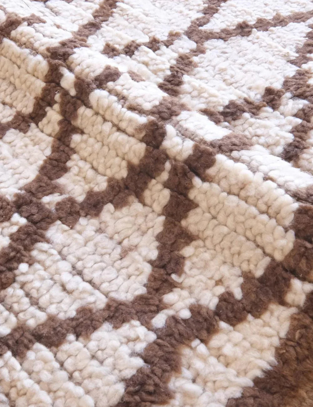 Hand-Knotted Moroccan Berber Rug 5.7 x 2.1 ft / 174 x 64 cm - Surcoma