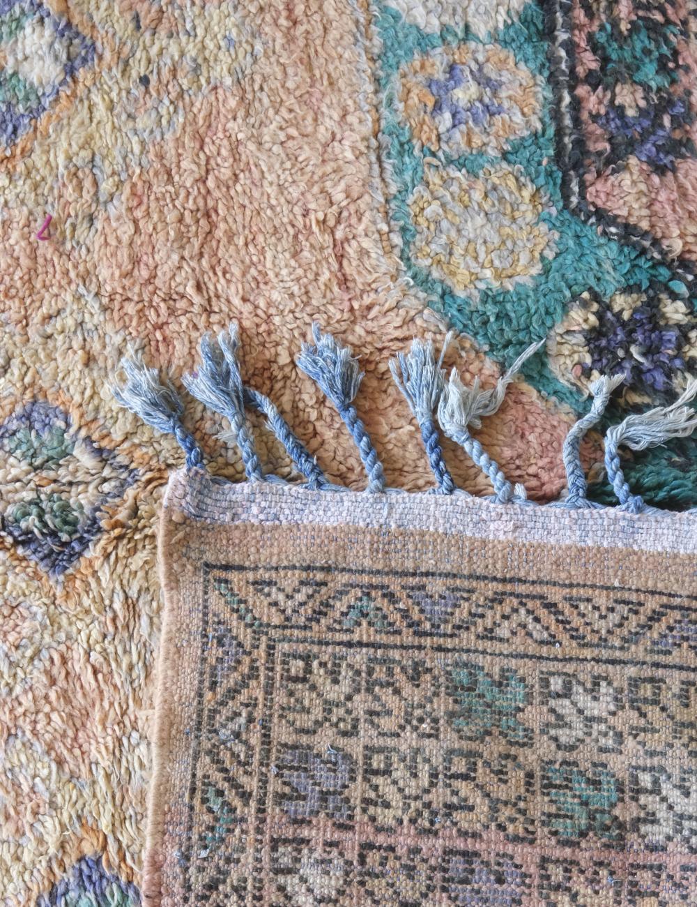 Handknotted Moroccan Berber Rug 9.1 x 5.9 ft / 277 x 182 cm - Surcoma