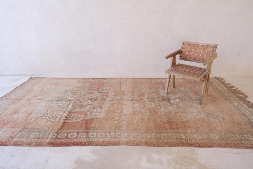 Traditional Moroccan Wool Rug 12.4 x 6 ft / 379 x 183 cm - Surcoma